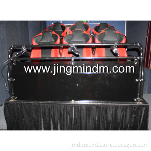 5D 6dof Hydraulic Platform Motion Cinema with 6 Seats